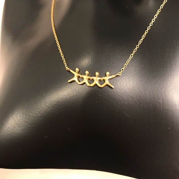 4 people family set - necklace & bracelet - Picture 3 of 6